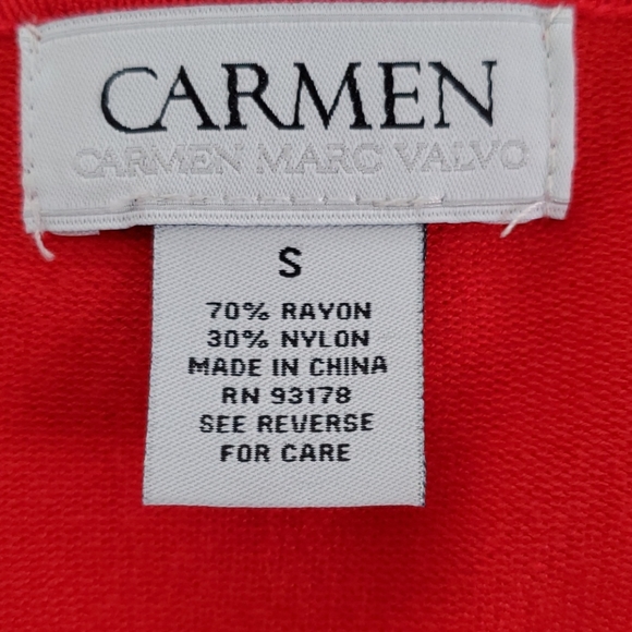 Carmen Marc Valvo Cardigan, size Small - Picture 5 of 5
